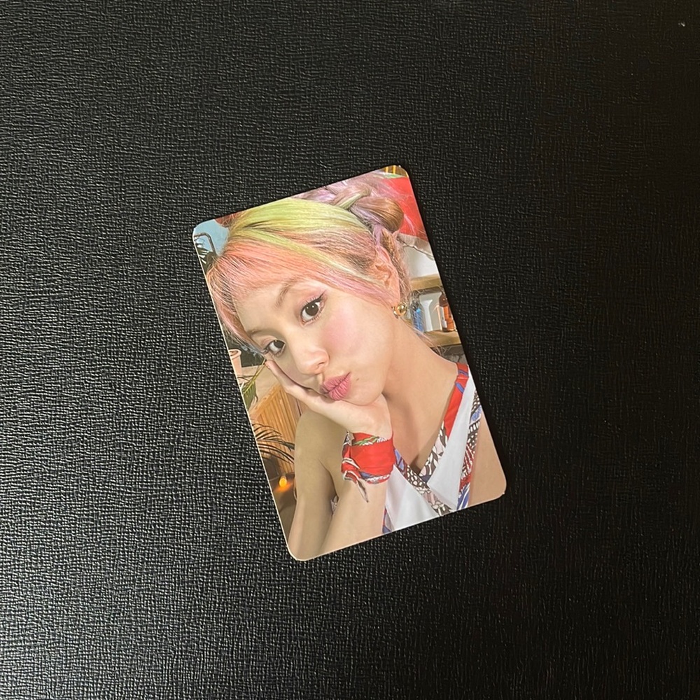 Twice Chaeyoung Taste of Love Photo Card